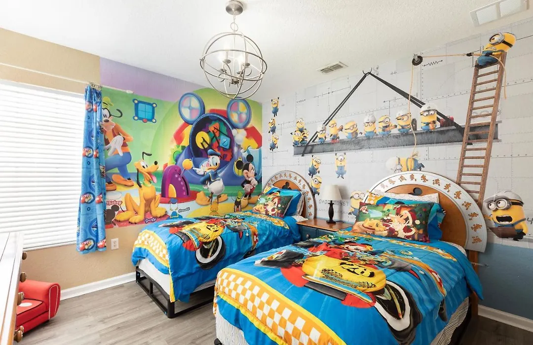 Windsor Hills Resort 2 Miles To Disney 6-Bedroom 4-Bathrooms Villa With Private Pool And Spa-1